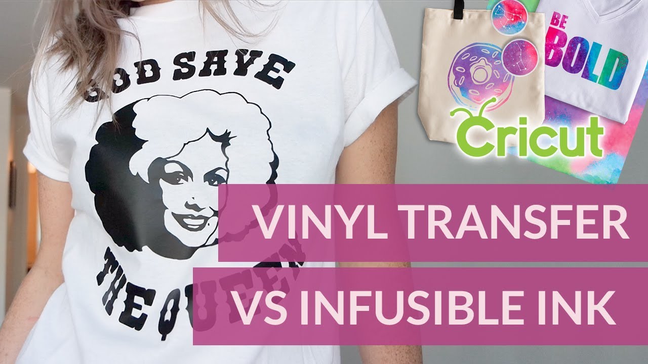Cricut Infusible Ink Review - Infusible Ink VS Vinyl Transfer 