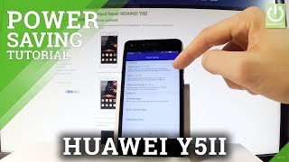 Enable Power Saver in HUAWEI Y5II - How to Save Batterry in HUAWEI screenshot 1