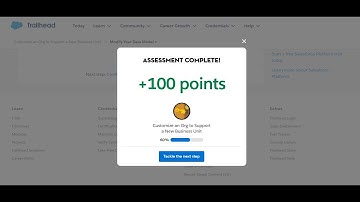 Modify Your Data Model || Customize an Org to Support a New Business Unit