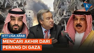 Para Pemimpin Arab Desak Gencatan Senjata dan Penarikan Pasukan Israel di Gaza