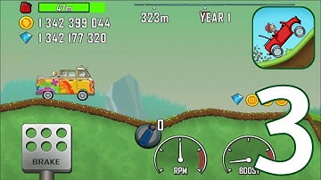 Hill Climb Racing - Gameplay walkthrough Part 3 (iOS, Android) #gameplay 