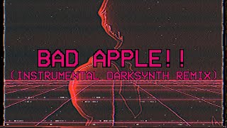 【Kazehiki】Bad Apple (Dark Synth/80s Remix)【UTAU Cover】