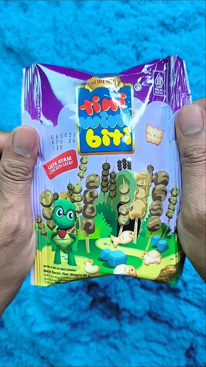 #mysterysand ⛱️ Berburu Biskuit Ikan Sobisco Tini Wini Biti di dalam Pasir 🕺🕺🕺 #bekal #bekalanak