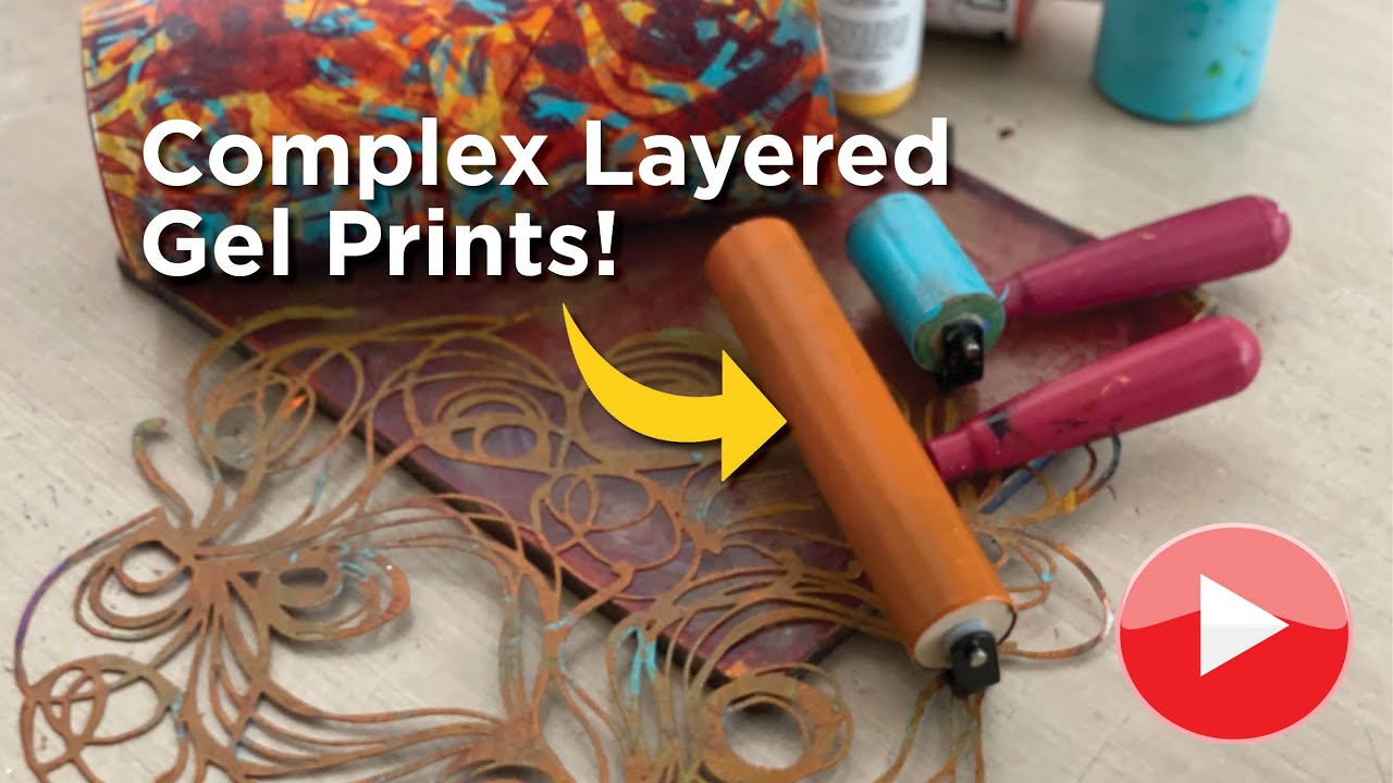 How To: Multi-Layered Gel Press Prints