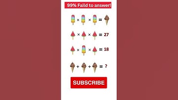 Math Puzzle for Genius ! Short Video .#math #mathpuzzle #shorts