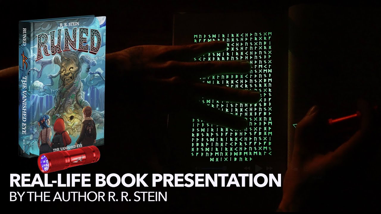 RUNED – The Vanished Eye: Real-Life Book Presentation by the Author R. R. Stein