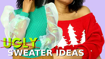 DIY Not So Ugly Christmas Sweater Ideas!