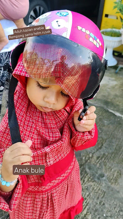 #anabiakhan#kasihan#helm#rusak#adikkakak #anamtakhan #sibuk #sekolah #fypシ゚viral #shortv #cute