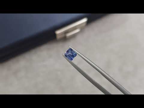 Unheated octagon-cut sapphire from Sri Lanka 0.73 ct Video  № 2