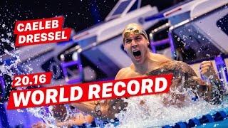 Caeleb Dressel 20.16 50m Freestyle World Record | Full Race & Analysis screenshot 5