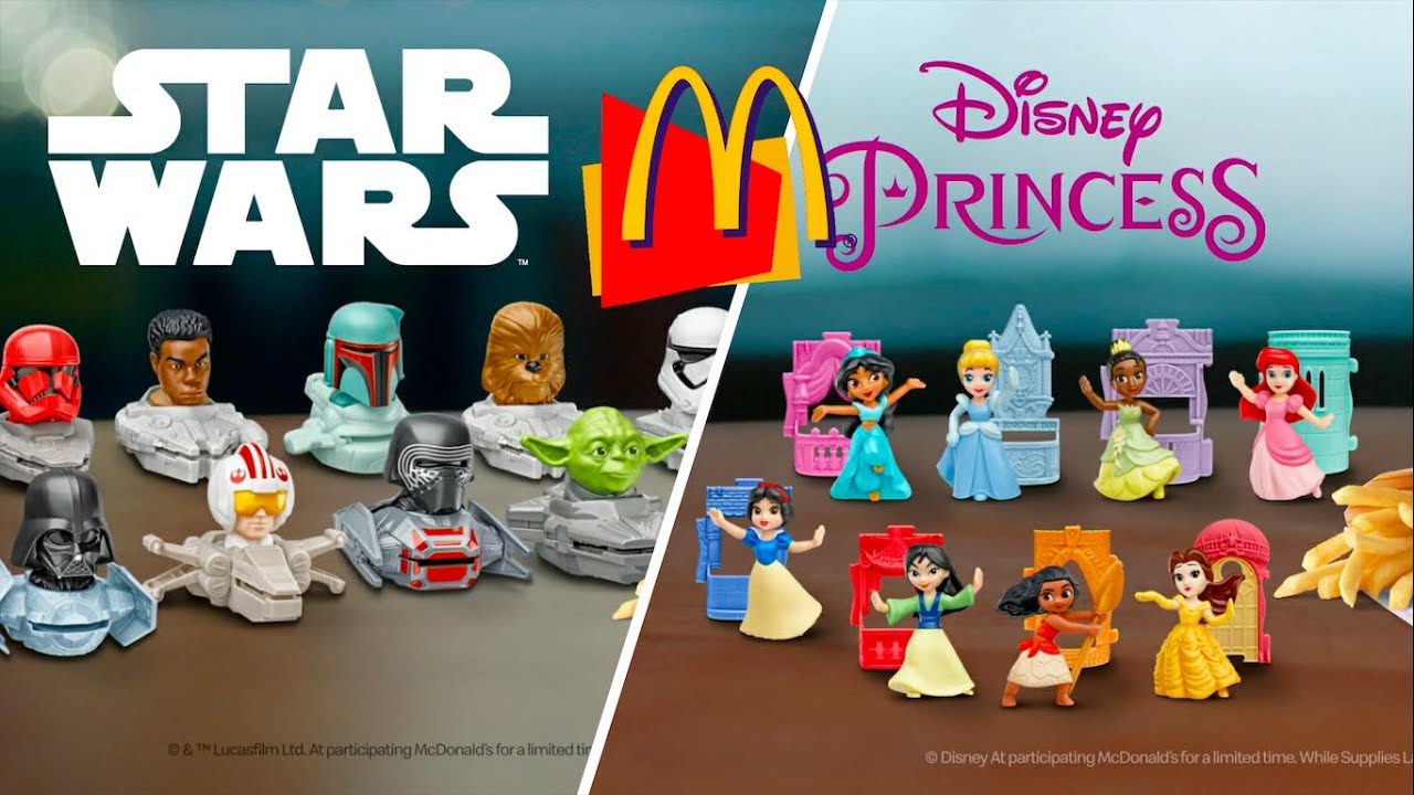 Cajita Feliz de Star Wars y Princesas de Disney | McDonald's 2021 - YouTube