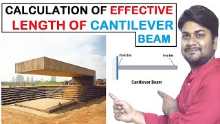 How to Calculate Effective Length of Cantilever Beam | By Learning Technology
