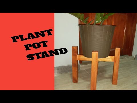PLANT POT STAND DIY PROJECT