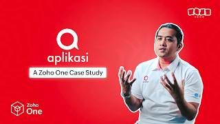 Aplikasi - A Zoho One case study screenshot 1