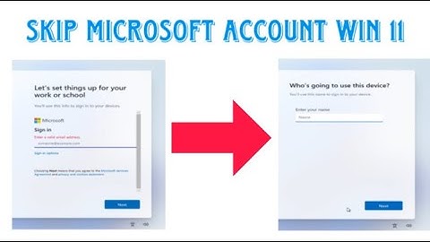 Cách bỏ qua bước đăng nhập tài khoản microsoft khi cài Windows 11