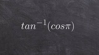 How to evaluate for the composition of the tangent and cosine