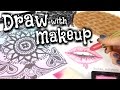 DRAWING WITH MAKEUP - Art Inspiration Chit Chat Edition | SoCraftastic
