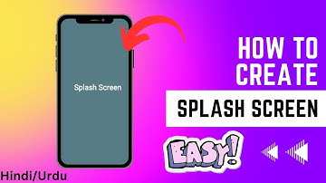 How to Create Splash Screen | What is Splash Screen | Flutter Tutorials | Hindi/Urdu