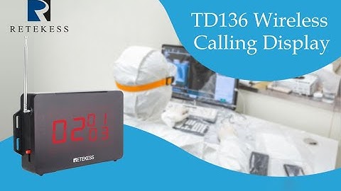 How to Define the Key Name of Retekess TD136 Service Calling Display Receiver?