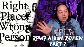 RM 'Right Place, Wrong Person' Album Review PART 2 #rm #bts #rightplacewrongperson #reaction