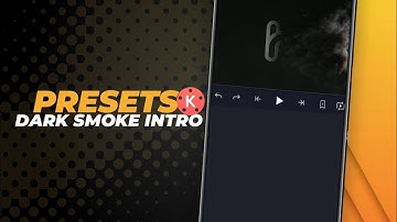 DARK SMOKE INTRO - INTRO KINEMASTER TEMPLATE - [KINE FILE]