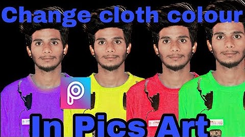 How to Change the colour of cloth of your pic in Picsart || SO SIMPLE EDITING By Dany Sen Danysen