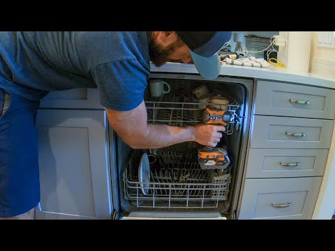 Simple/Free DIY Leaky Dishwasher Fix | Samsung DW80R2031US