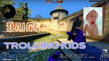 Trolling KIDS in matchmaking | FT. BAIMLESS.COM