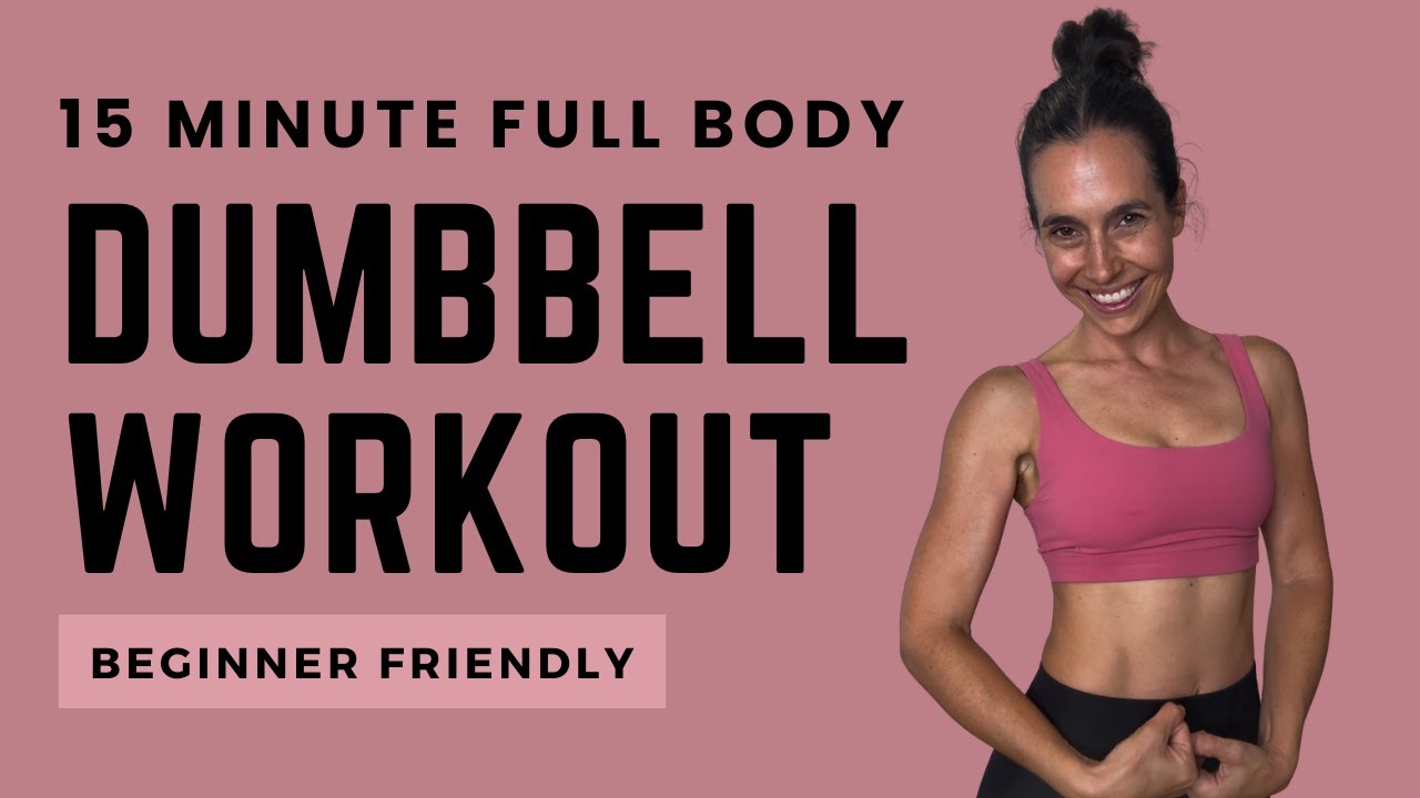 Body Standing 💪 15 MINUTE FULL BODY STANDING DUMBBELL WORKOUT (BEGINNER FRIENDLY) | # ...
