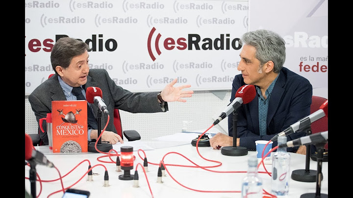Federico Jiménez Losantos entrevista a Iván Vélez