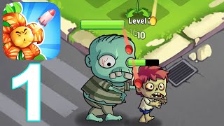 Merge Plants Zombie Defense Gameplay Walkthrough Part 1 (IOS/Android) screenshot 3