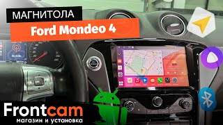 Магнитола Canbox H-Line 3792 на Ford Mondeo 4 рестайлинг на ANDROID