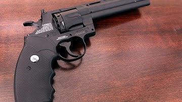 Air Gun Review - Umarex Colt Python 357 .177 CO2 BB Revolver Air Pistol Review