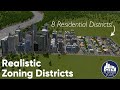 How to Create Realistic Zoning Districts in Cities Skylines [Tutorial for Beginners - No Mods]