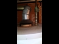 Improper venting of water heater