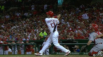 Carpenter launches a two-run dinger to right