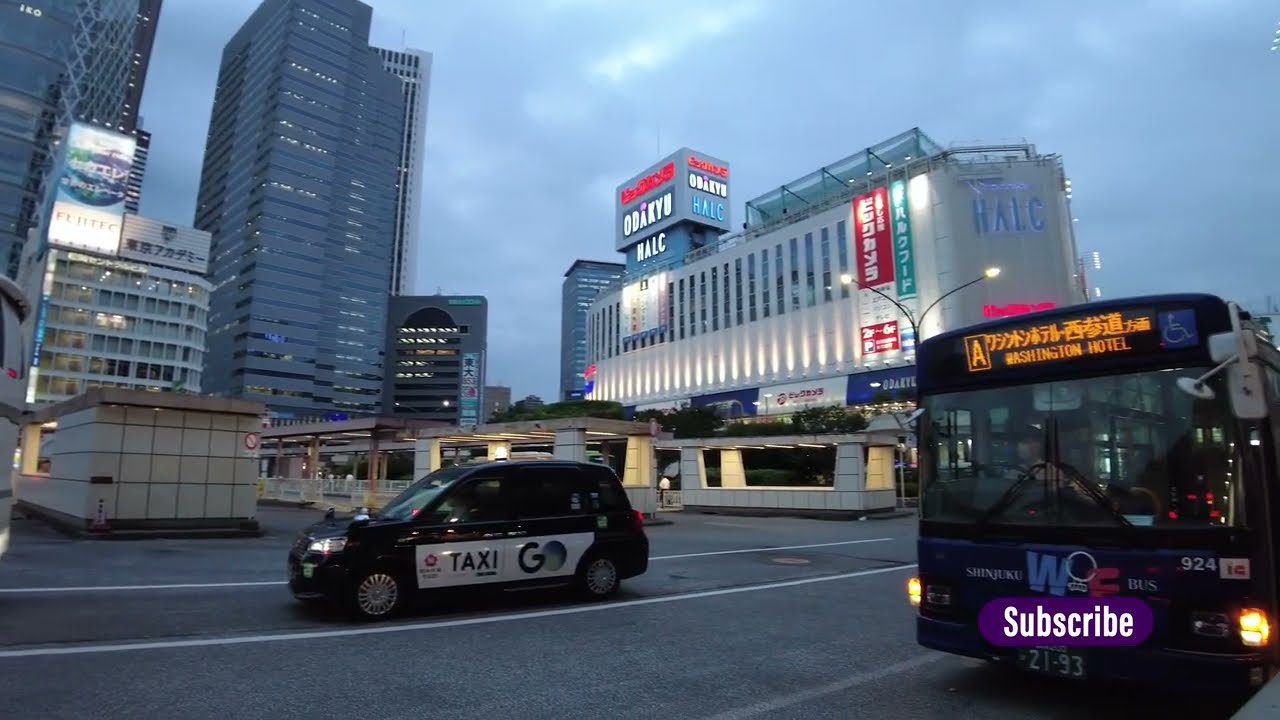【4K】Tokyo West Shinjuku walk - 2022