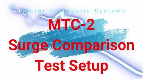 MDS MTC-2 Surge Comparison Test