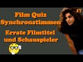 Film quiz synchronstimme und filmtitel rtsel no17