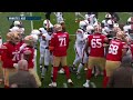 49ers and Browns get into pregame fight