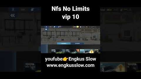 NFS No Limits Mod 2021 VIP 10 #shorts