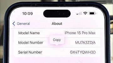 How To Check Serial Number in iPhone 15 Pro Max