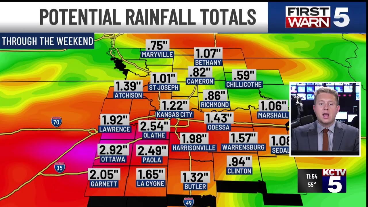 New First Warns for rain, and updates on deadly fire - YouTube