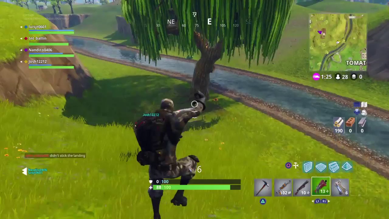 Playing squads with random people Fortnite - YouTube