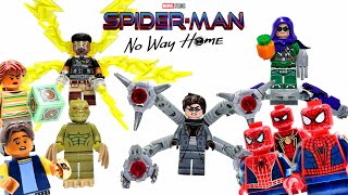 LEGO Spider-Man No Way Home How To UPGRADE All MINIFIGURES from the set!