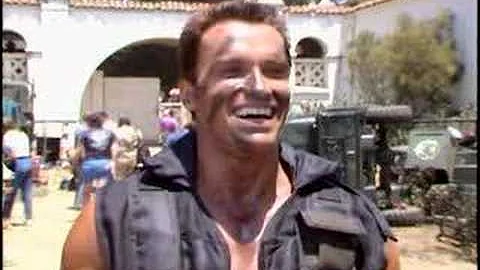 Commando Arnold on Vernon Wells(Bennett)