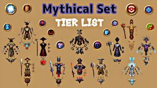 All Mythial Sets Tier list - Shadow Fight 2  screenshot 5