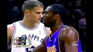 Lakers at Spurs, 2004 WCSF, Gm 5 (Fisher 0.4 shot)