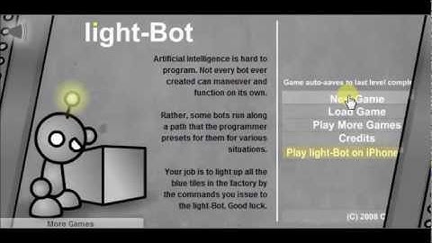 Introduction to light-Bot