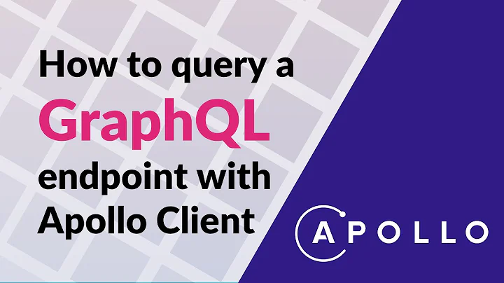 How to query a GraphQL endpoint with Apollo Client